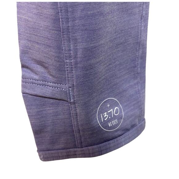 NEW Allbirds Tencel Merino Wool Blend Purple Run Mid Layer Jacket 1/4 zip sz M - Picture 4 of 5